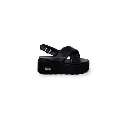Cult Black Leather Sandal