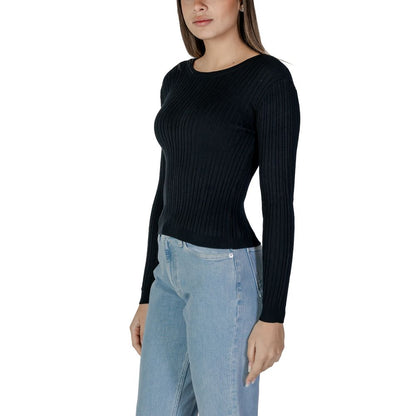 Vila Clothes Black Recycled Polyester Sportswear