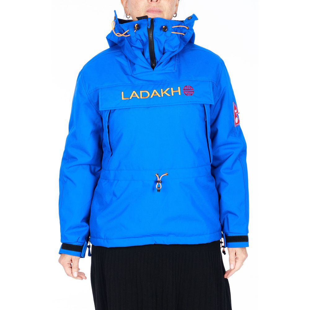 Ladakh Blue Polyester Women's Jacket