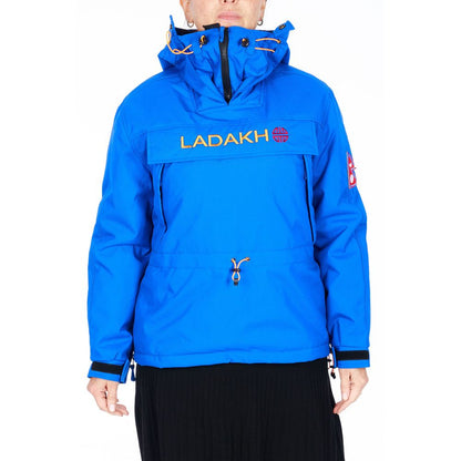 Ladakh Blue Polyester Women's Jacket