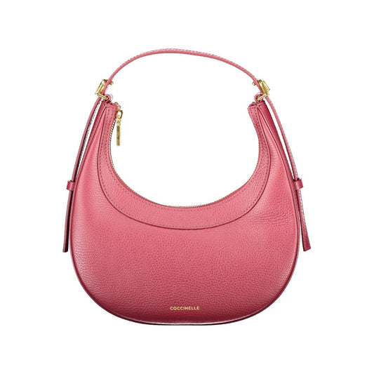 Coccinelle Purple Leather Handbag
