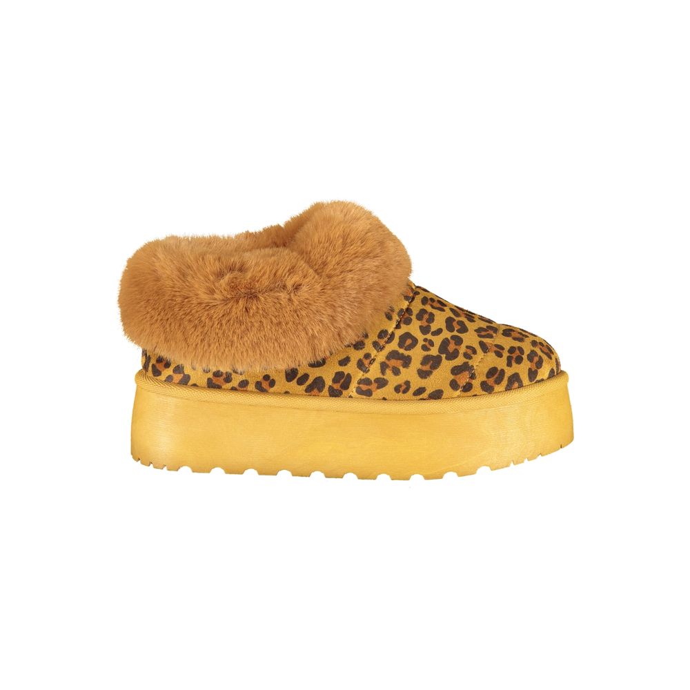 Laura Biagiotti Brown Polyester Women Sneaker