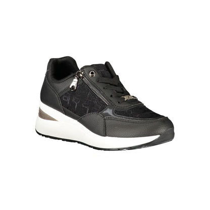 Laura Biagiotti Black Polyester Women Sneaker