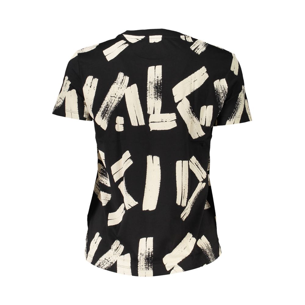 Desigual Black Cotton T-Shirt