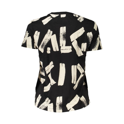 Desigual Black Cotton T-Shirt