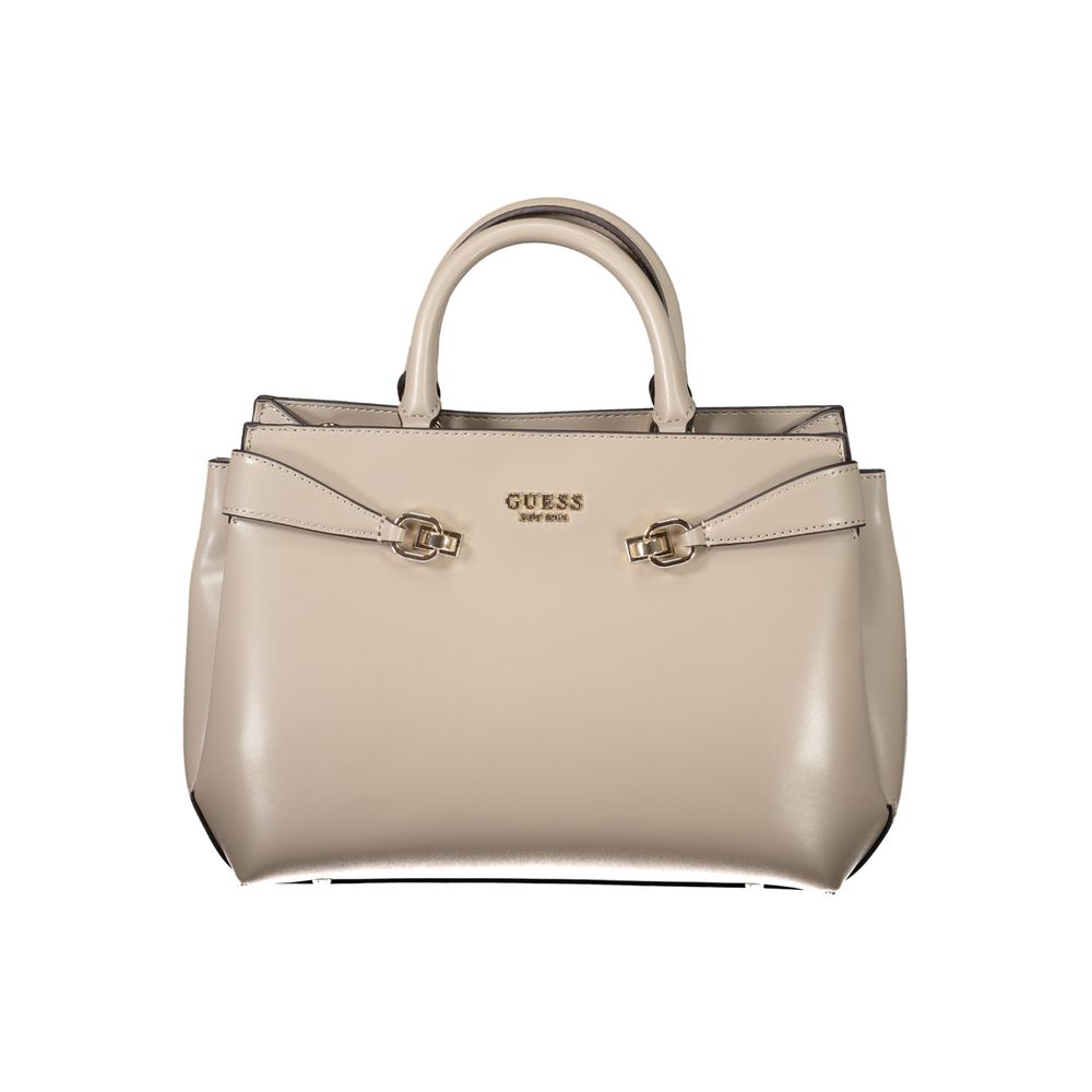 Guess Jeans Brown Polyethylene Handbag