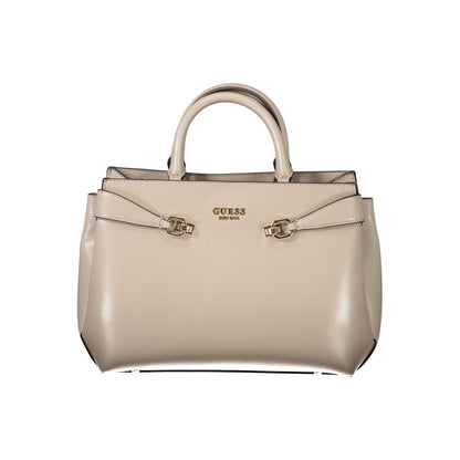 Guess Jeans Brown Polyethylene Handbag
