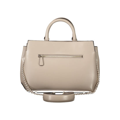 Guess Jeans Brown Polyethylene Handbag