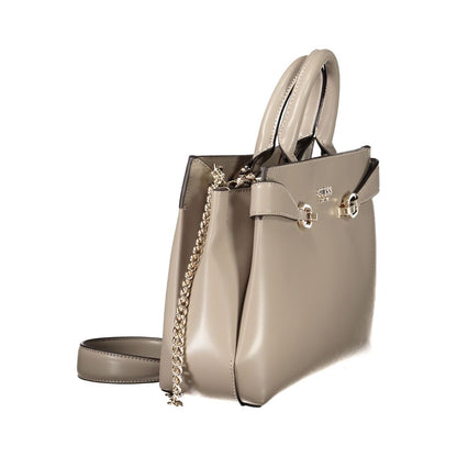 Guess Jeans Brown Polyethylene Handbag