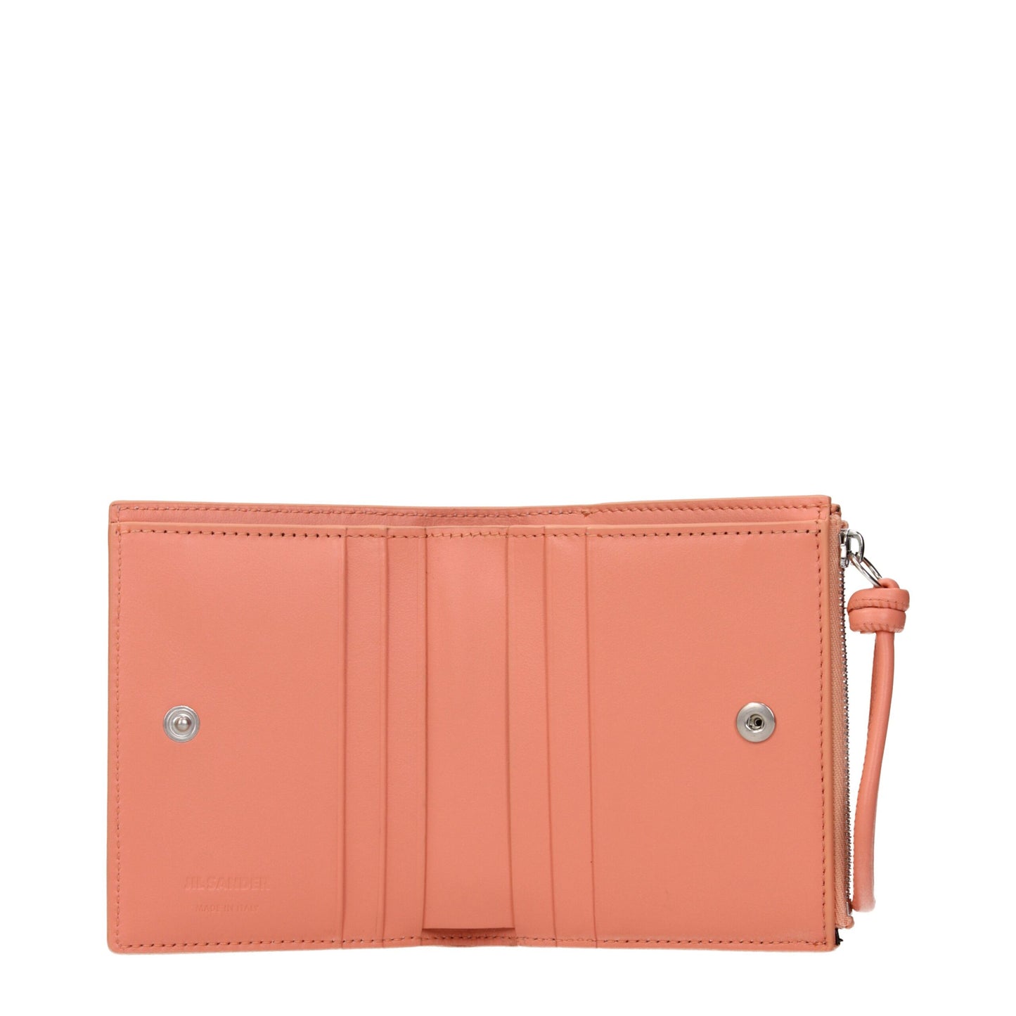 Jil Sander Pink Leather Wallet