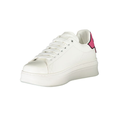Gaelle Paris Pink Polyethylene Sneaker