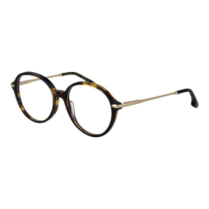 Victoria Beckham Brown Metal & Plastic Glasses (Frames)