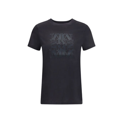 Max Mara Black Cotton T-Shirt