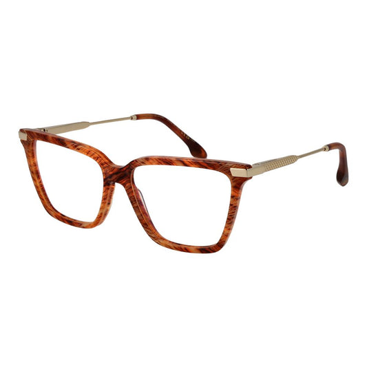 Victoria Beckham Orange Metal & Plastic Glasses (Frames)