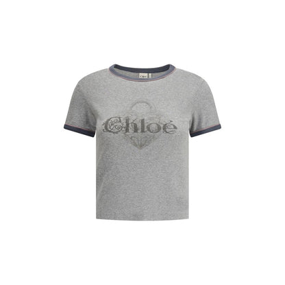 Chloé Gray Cotton Clothing
