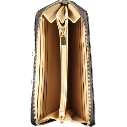 Guess Jeans Brown Polyethylene Wallet