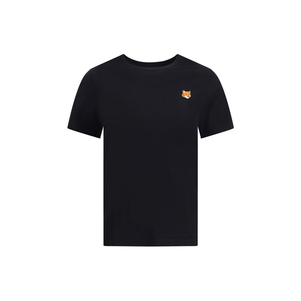 Maison Kitsuné Black Cotton T-Shirt