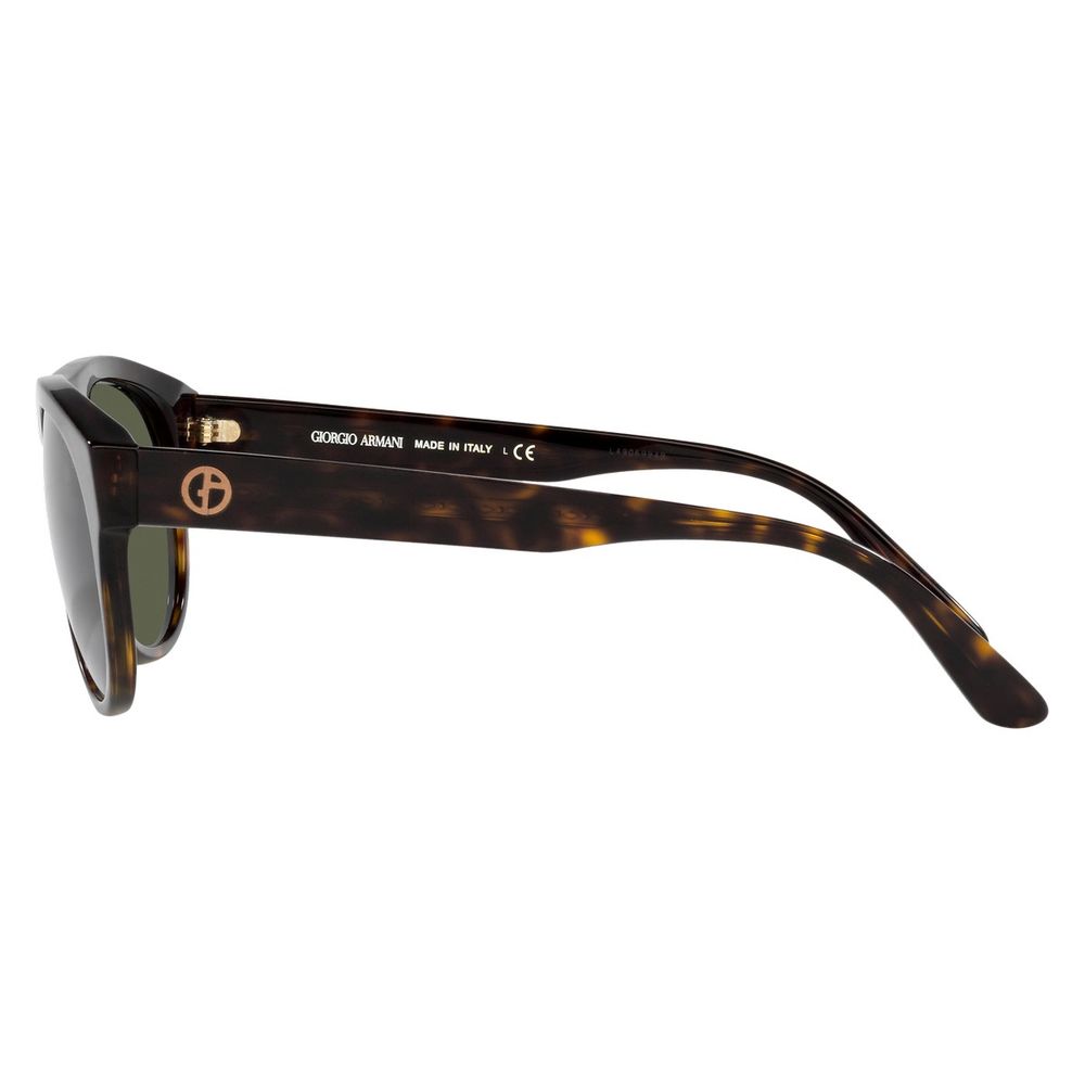 Giorgio Armani Brown Acetate Sunglasses