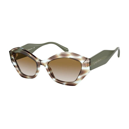 Giorgio Armani Green Acetate Sunglasses