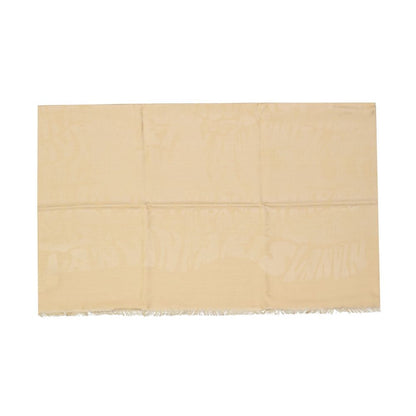 Lanvin Beige Silk Scarf