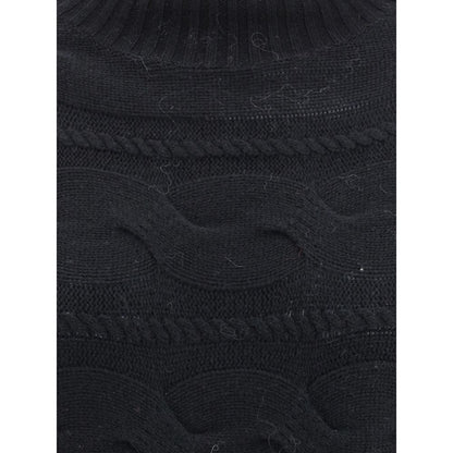 Max Mara Black Wool Sweatshirt