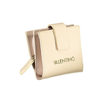 Mario Valentino Beige Polyethylene Wallet