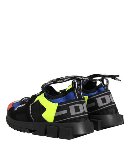 Dolce & Gabbana Multicolor Low Top Sorrento Sneakers Shoes