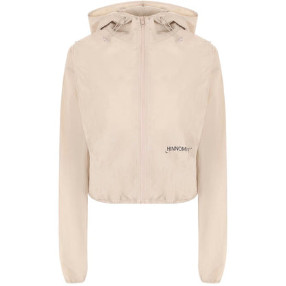 Hinnominate Beige Nylon Jackets & Coat