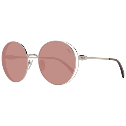 Emilio Pucci Rose Gold Metal Sunglasses