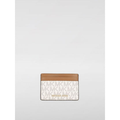 Michael Kors Beige Pvc Cardholder