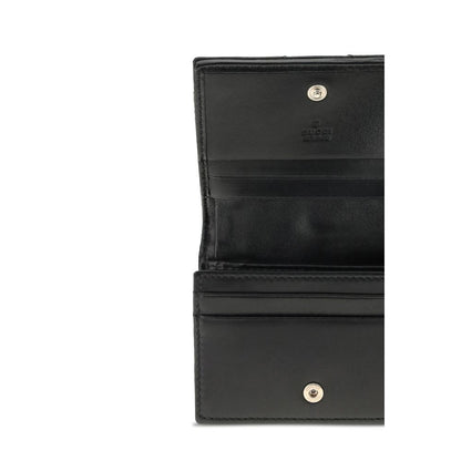 Gucci Black Calf Leather Bos Taurus Wallet