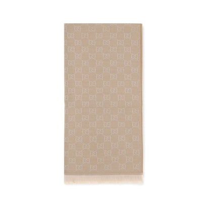 Gucci Beige Wool Scarf