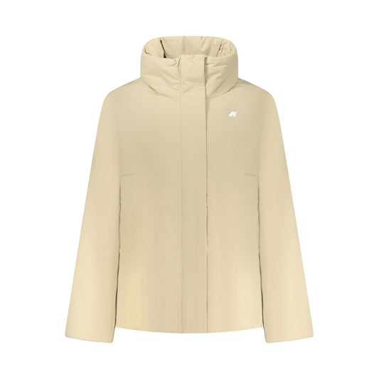 K-WAY Beige Nylon Women Jacket