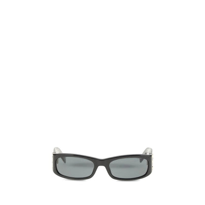 Saint Laurent Black Acetate Sunglasses