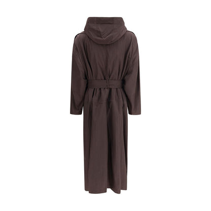 Max Mara Brown Polyamide Trench Coat