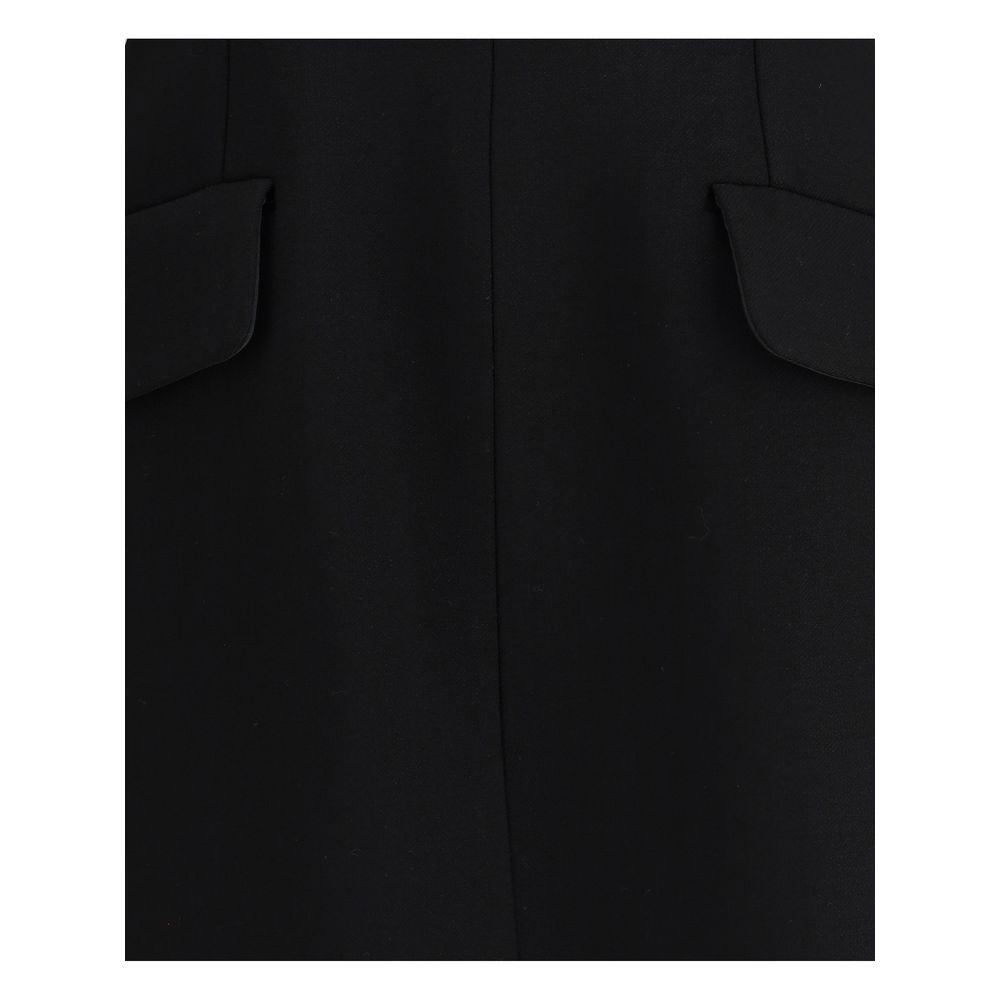 Max Mara Black Polyester Casual Dress