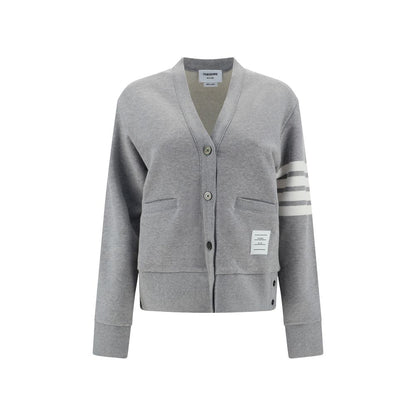 Thom Browne Gray Cotton Cardigan