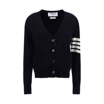 Thom Browne Blue Fleece Wool Polo Shirt