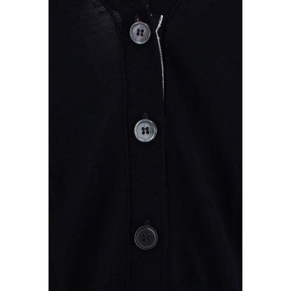 Thom Browne Blue Fleece Wool Polo Shirt