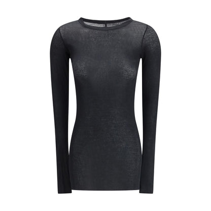 Rick Owens Black Cotton Sportswear