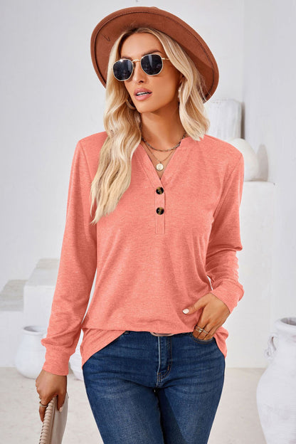 She Wears Glory™ — Called to Grace Buttoned Blouse - She Wears Glory Beverly Hills