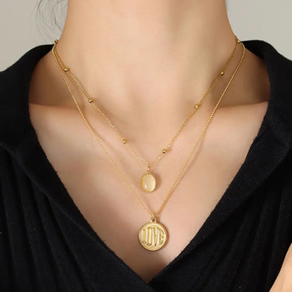 She Wears Glory™ Layers of Favor Double Necklace - She Wears Glory Beverly Hills