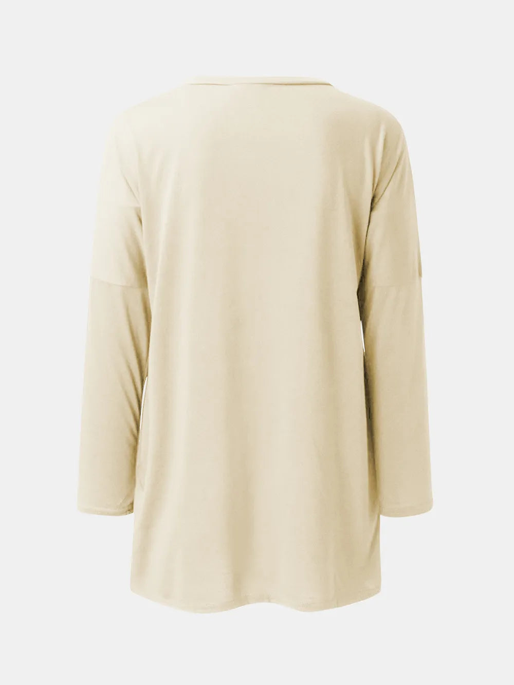 She Wears Glory™ Full Size Round Neck Long Sleeve T-Shirt - She Wears Glory Beverly Hills