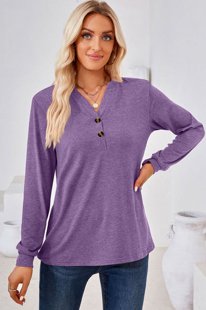 She Wears Glory™ — Called to Grace Buttoned Blouse - She Wears Glory Beverly Hills
