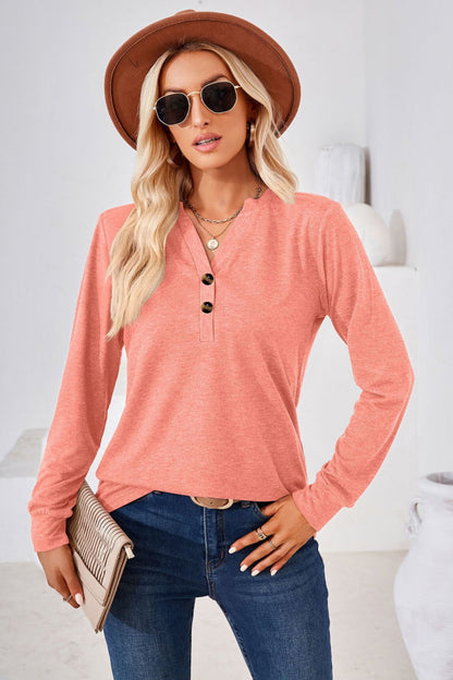 She Wears Glory™ — Called to Grace Buttoned Blouse - She Wears Glory Beverly Hills