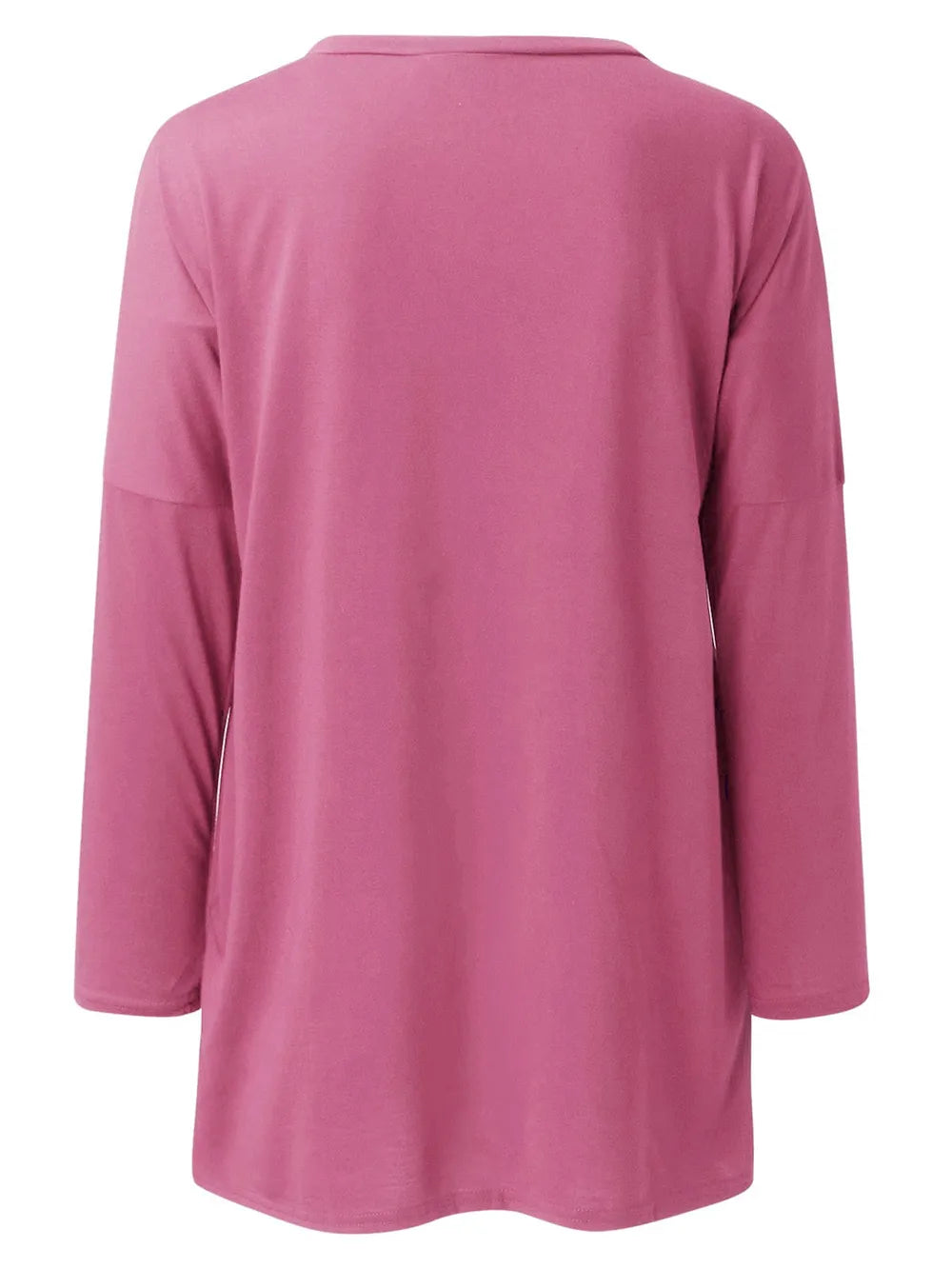 She Wears Glory™ Full Size Round Neck Long Sleeve T-Shirt - She Wears Glory Beverly Hills