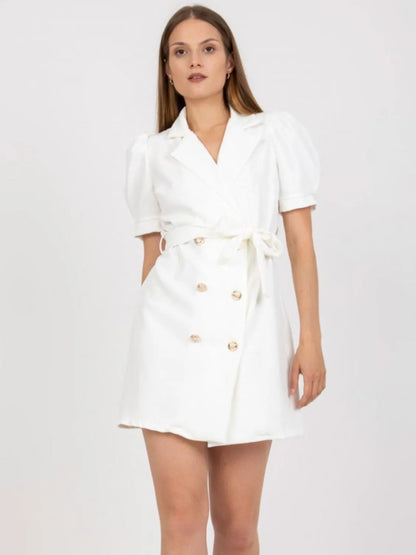 She Wears Glory “Governed by Grace” Tie-Waist Blazer Dress - She Wears Glory Beverly Hills