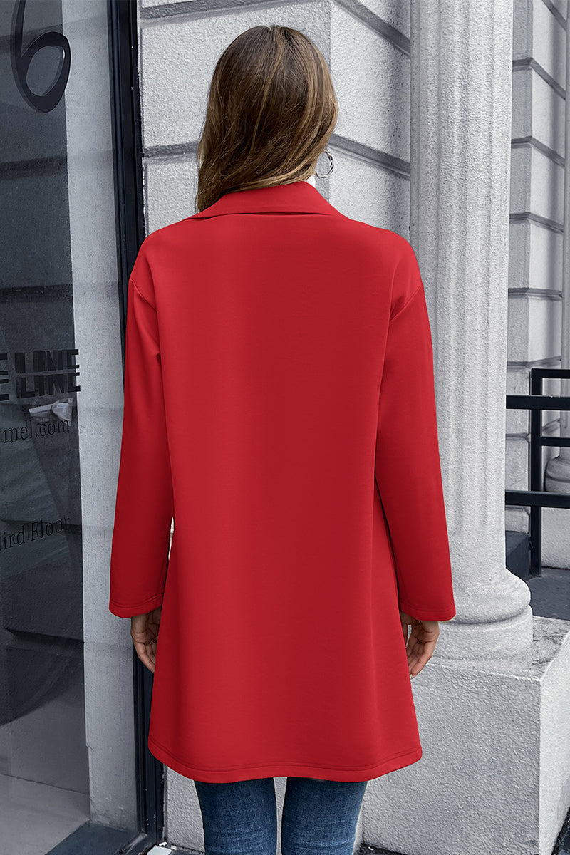 She Wears Glory “Seated in Authority” Double-Breasted Lapel Blazer - She Wears Glory Beverly Hills