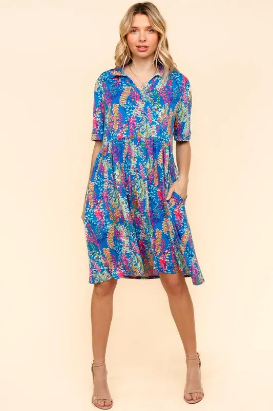 She Wears Glory™ Babydoll Pocket Dress – Soft in Form, Strong in Spirit - She Wears Glory Beverly Hills