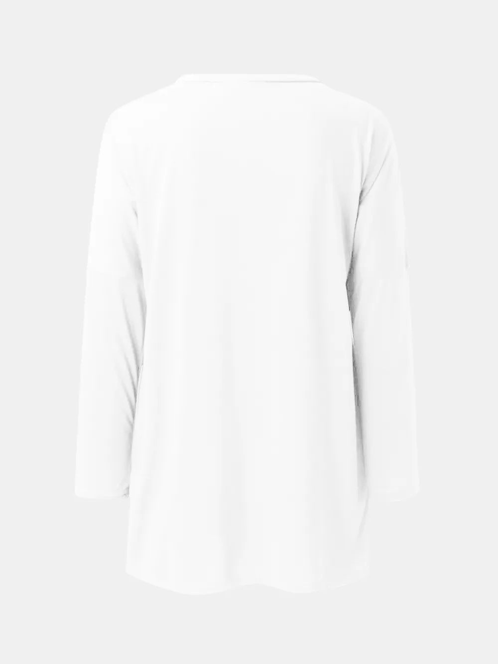 She Wears Glory™ Full Size Round Neck Long Sleeve T-Shirt - She Wears Glory Beverly Hills